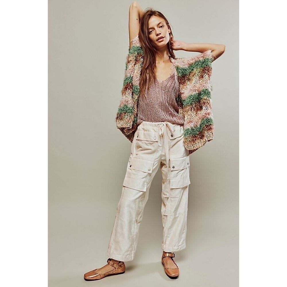 Free People Fairytale Knit Cocoon Kimono